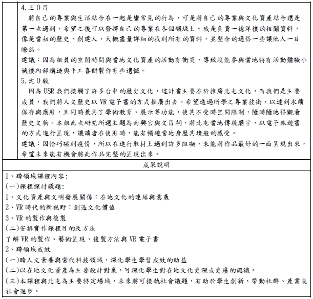 課程成果-2